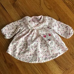 Catimini dress with cute mouse pocket detail